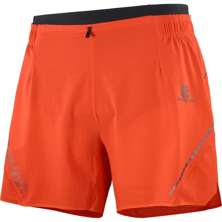 Calções Salomon Sense Aero 5'' Masculino Laranja | PT D78904